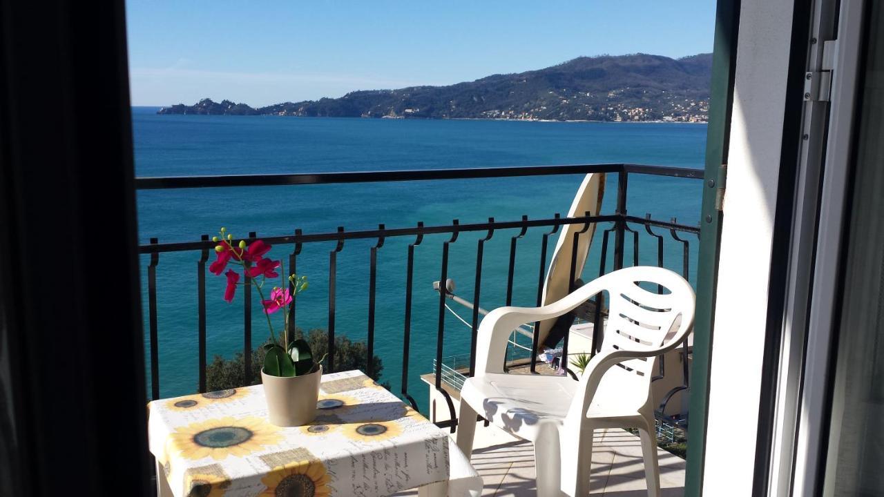 Vista Mare E Portofino - Sea And Portofino View Leilighet Zoagli Eksteriør bilde