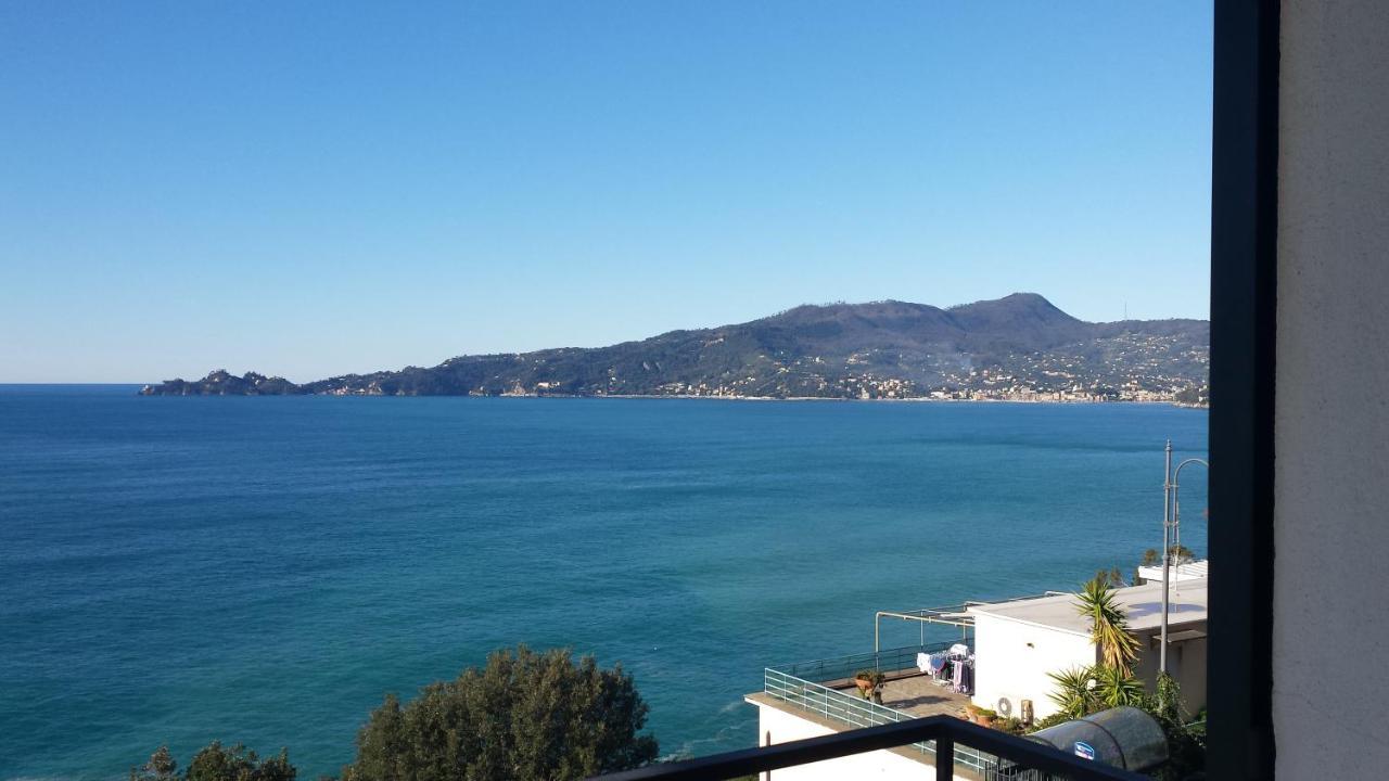 Vista Mare E Portofino - Sea And Portofino View Leilighet Zoagli Eksteriør bilde