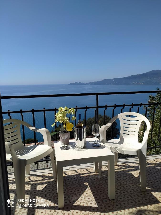 Vista Mare E Portofino - Sea And Portofino View Leilighet Zoagli Eksteriør bilde