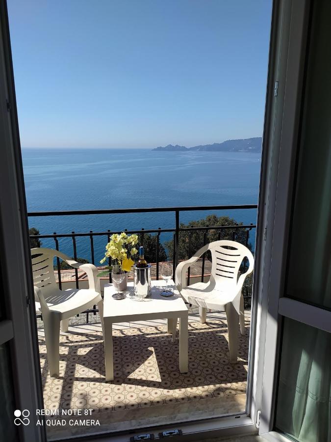 Vista Mare E Portofino - Sea And Portofino View Leilighet Zoagli Eksteriør bilde