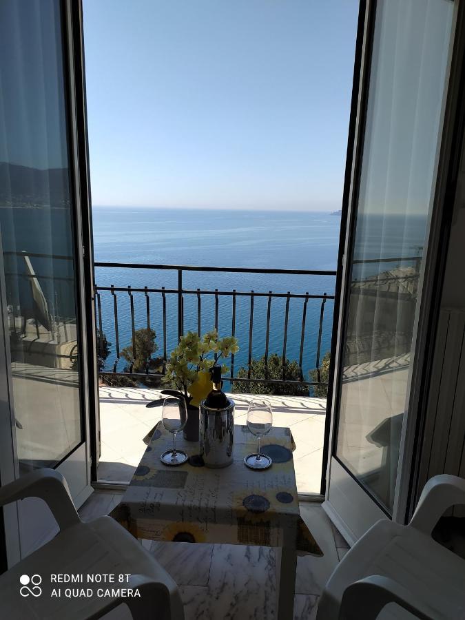 Vista Mare E Portofino - Sea And Portofino View Leilighet Zoagli Eksteriør bilde