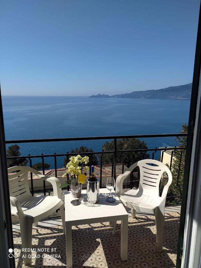 Vista Mare E Portofino - Sea And Portofino View Leilighet Zoagli Eksteriør bilde